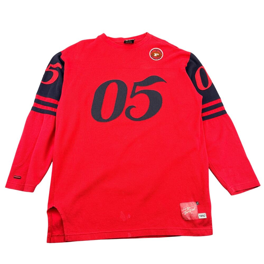 Vintage Fubu Football Jersey Shirt Men's XL Official Collection 1992 Y2K